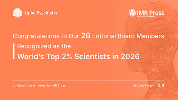 Banner image for Congratulations to Our 26 Editorial Board Members Recognized as the World's Top 2% Scientists in 2026